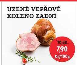 RABBIT řeznictví Uzené vepřové koleno zadní, 100 g nabídka