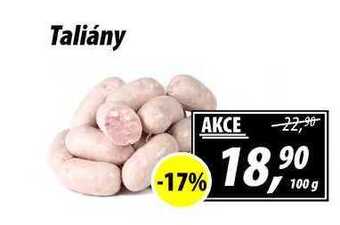 ZEMAN Taliány, 100 g nabídka
