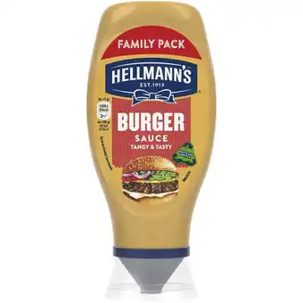 Hellmann's xxl squeeze chunky burger omáčka