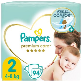 Pampers premium care jednorázové plenky 2 (4–8 kg)