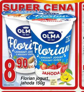 Lidl Florian jogurt jahoda nabídka