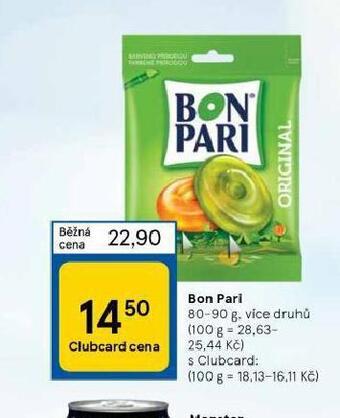 Tesco Bon pari nabídka