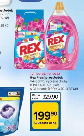 Tesco Rex prací prostředek nabídka