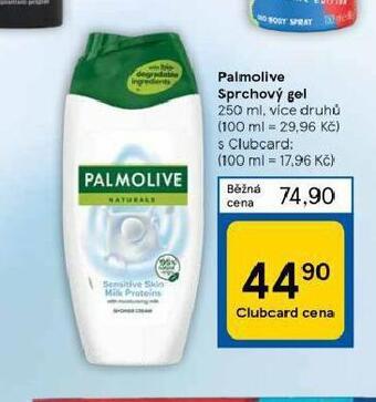 Tesco Palmolive sprchový gel nabídka