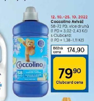 Tesco Coccolino aviváž nabídka