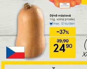 Tesco Dýně máslová nabídka