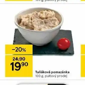 Tesco Tuňáková pomazánka nabídka