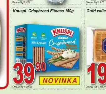 Lidl Knuspi crispbread fitness nabídka