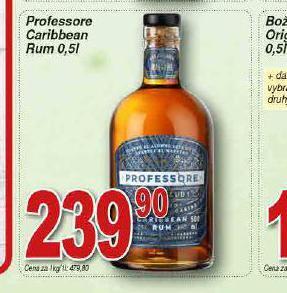 Professore caribbean rum