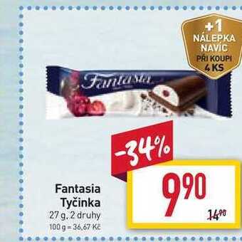 Billa Fantasia tyčinka 27 g nabídka