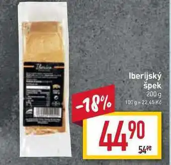 Iberijský špek 200g