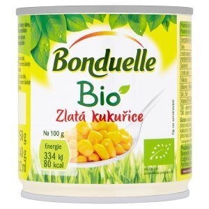 Billa Bonduelle bio zlatá kukuřice v mírně slaném nálevu 150g nabídka