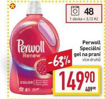 Billa Perwoll speciální gel na praní 48 dávek nabídka