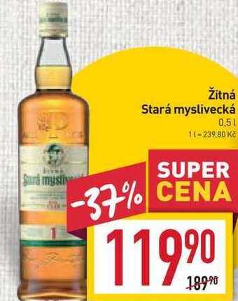 Billa Žitná stará myslivecká 0,5l nabídka