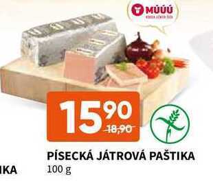 Terno Písecká játrová paštika 100 g nabídka