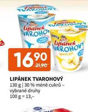 Terno Lipánek tvarohový 130 g nabídka
