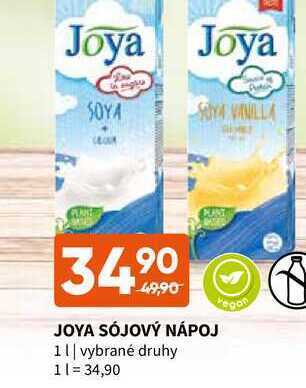 Terno Joya sójový nápoj 1 l nabídka
