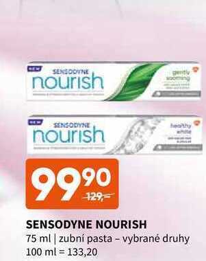Terno Sensodyne nourish 75 ml | zubní pasta nabídka