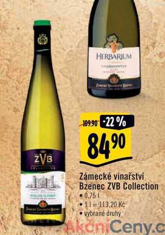 Albert Zámecké vinařství bzenec zvb collection 0,75 l nabídka