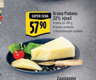 Albert Grana padano 32% výseč 100 g nabídka