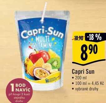 Albert Capri-sun 200 ml nabídka