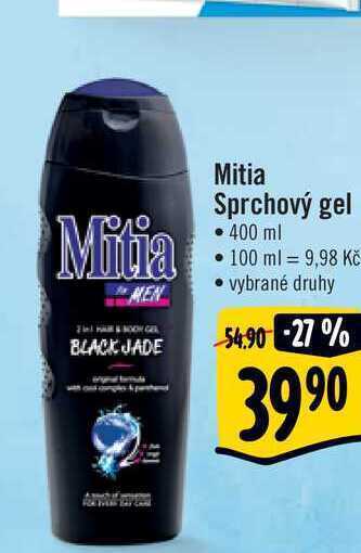 Albert Mitia sprchový gel 400 ml nabídka