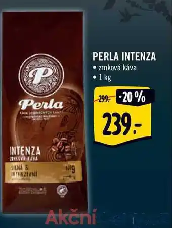 Albert Perla intenza zrnková káva 1 kg nabídka