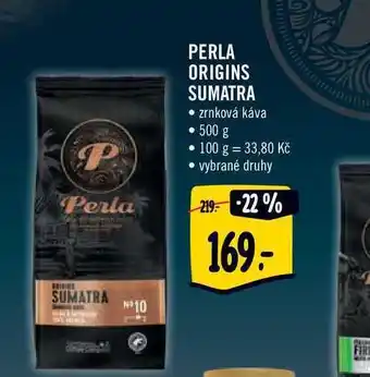 Albert Perla origins sumatra • zrnková káva 500 g nabídka