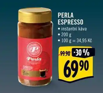 Albert Perla espresso instantní káva 200 g nabídka