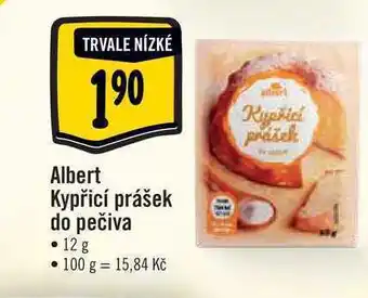 Albert Albert kypřicí prášek do pečiva 12 g nabídka