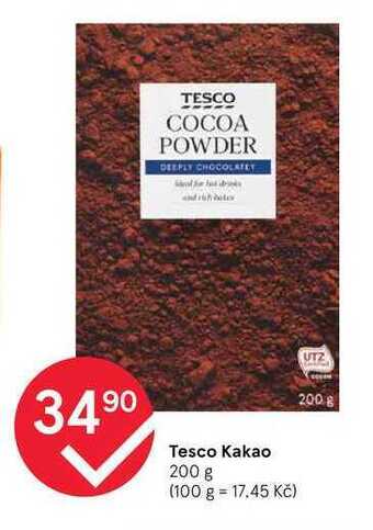 Tesco Tesco kakao 200 g nabídka