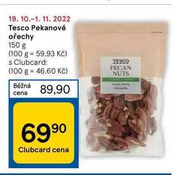 Tesco Tesco pekanové ořechy 150 g nabídka