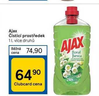 Tesco Ajax čisticí prostředek 1 l nabídka
