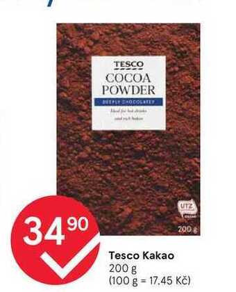 Tesco Tesco kakao 200 g nabídka
