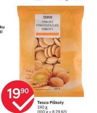 Tesco Tesco piškoty 240 g nabídka