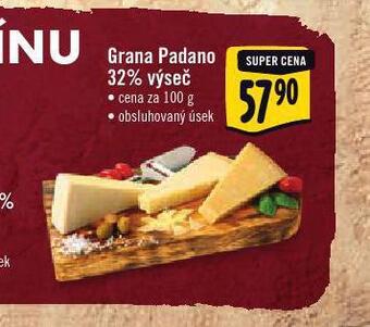 Albert Grana padano 32% výseč nabídka