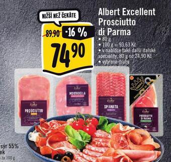 Albert Prosciutto di parma nabídka