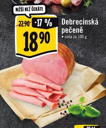 Albert Debrecínská pečeně nabídka