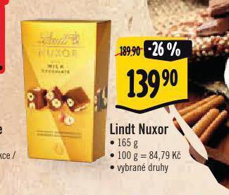 Albert Lindt nuxor nabídka