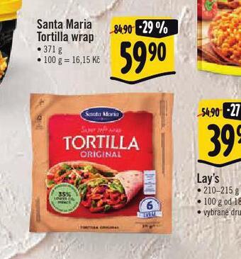 Albert Santa maria tortilla wrap nabídka