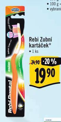 Albert Rebi zubní kartáček nabídka