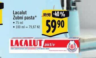 Albert Lacalut zubní pasta nabídka