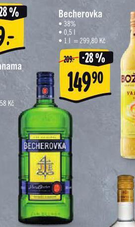 Albert Becherovka nabídka