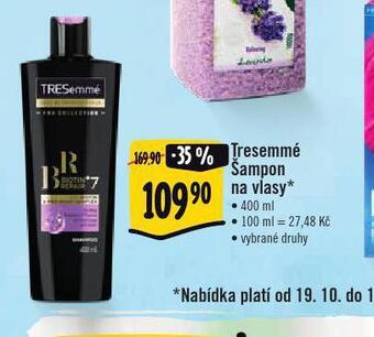Albert Tresemmé šampon nabídka