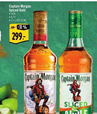 Albert Captain morgan spiced gold nabídka