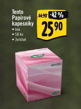 Albert Tento papírové kapesníky nabídka