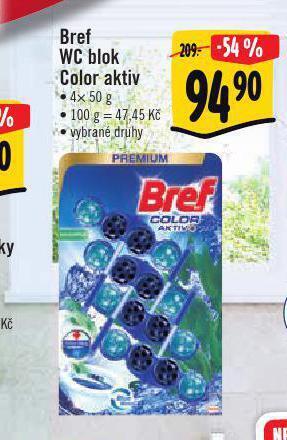 Albert Bref wc blok color aktiv nabídka