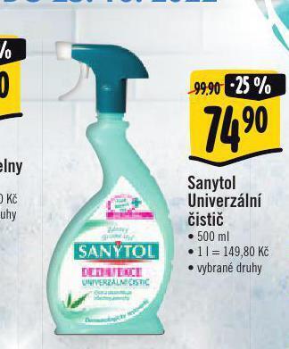Albert Sanytol univerzální čistič nabídka