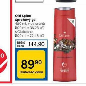 Tesco Old spice sprchový gel nabídka