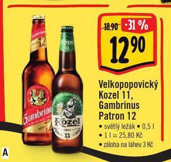 Jip Pivo gambrinus nabídka